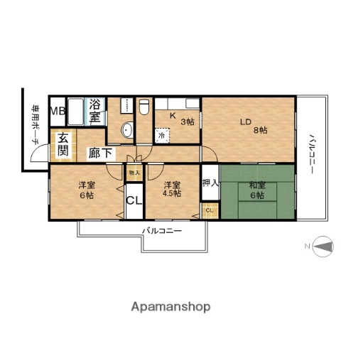 メゾンドルチェ （尼崎市小中島2） 2LDK・3LDK 満室（空室待予約受付